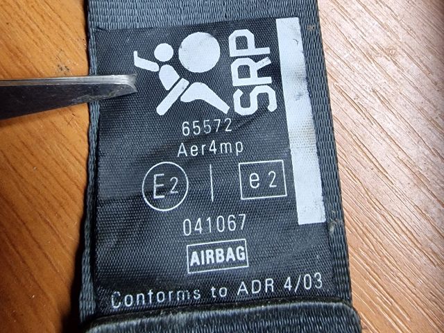 bontott RENAULT CLIO II Bal első Biztonsági Öv