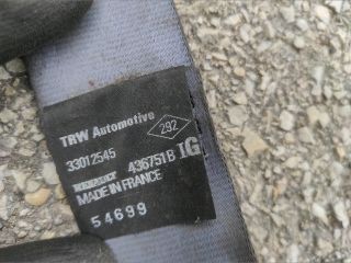 bontott RENAULT CLIO II Bal első Biztonsági Öv