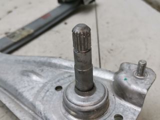 bontott RENAULT CLIO II Bal hátsó Ablakemelő Szerkezet (Mechanikus)