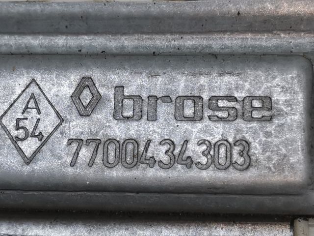 bontott RENAULT CLIO II Bal hátsó Ablakemelő Szerkezet (Mechanikus)