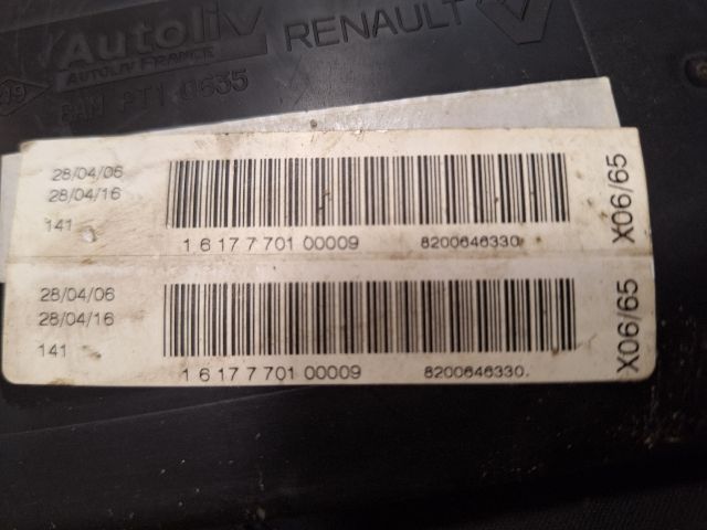 bontott RENAULT CLIO II Bal Oldallégzsák