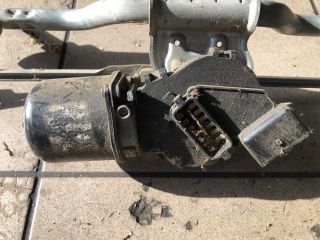 bontott RENAULT CLIO II Első Ablaktörlő Szerkezet Motorral