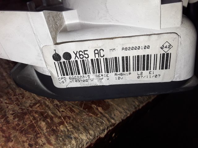 bontott RENAULT CLIO II Fűtéskapcsoló (manuális klímás)