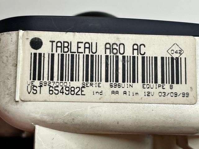 bontott RENAULT CLIO II Fűtéskapcsoló (manuális klímás)