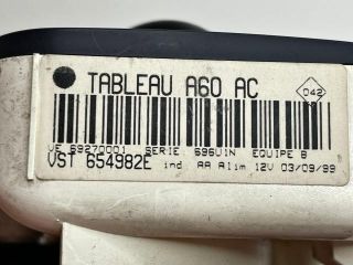 bontott RENAULT CLIO II Fűtéskapcsoló (manuális klímás)