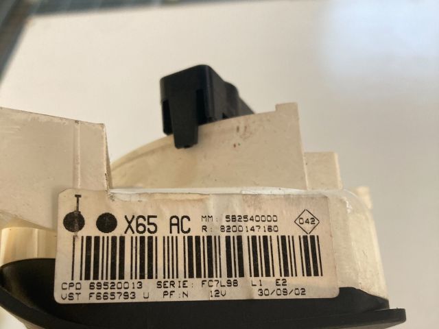 bontott RENAULT CLIO II Fűtéskapcsoló