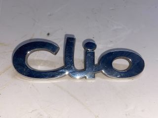 bontott RENAULT CLIO II Hátsó Embléma