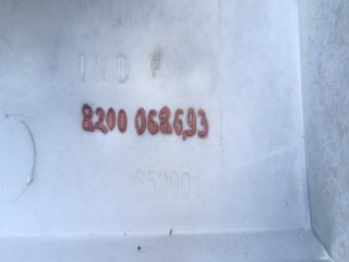 bontott RENAULT CLIO II Hátsó Lökhárító (Üresen)