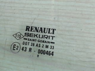 bontott RENAULT CLIO II Jobb első Ablak