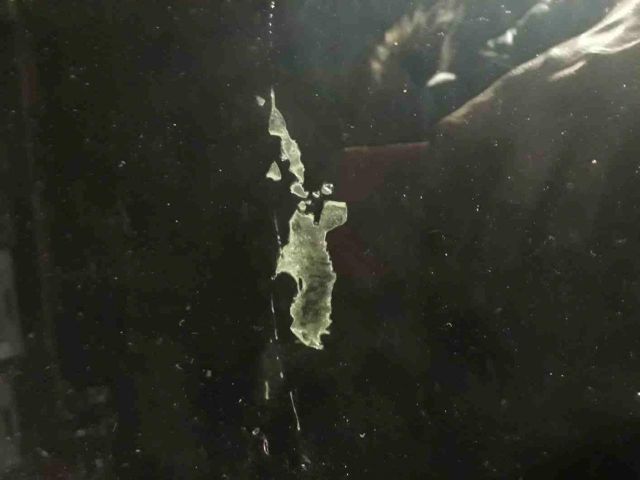 bontott RENAULT CLIO II Jobb hátsó Fixüveg (Ajtóban)