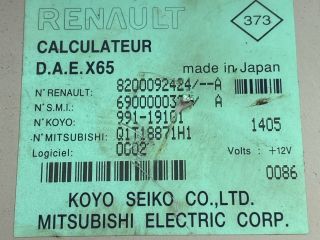 bontott RENAULT CLIO II Kormányoszlop Vezérlő