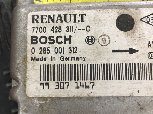 bontott RENAULT CLIO II Légzsák Elektronika