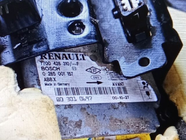 bontott RENAULT CLIO II Légzsák Elektronika