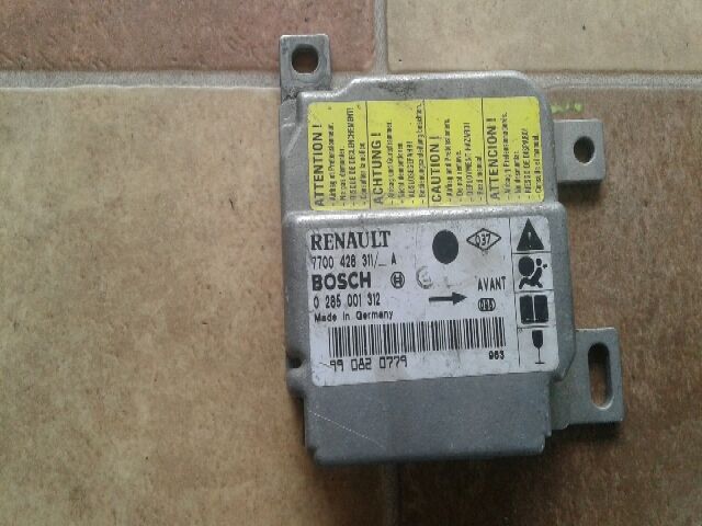 bontott RENAULT CLIO II Légzsák Elektronika