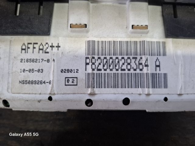 bontott RENAULT CLIO II Multifunkciós Kijelző