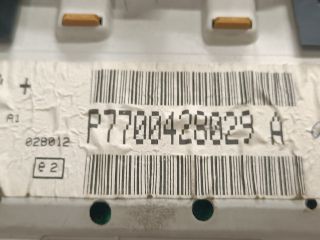 bontott RENAULT CLIO II Multifunkciós Kijelző