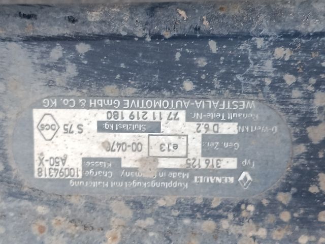 bontott RENAULT CLIO II Vonóhorog