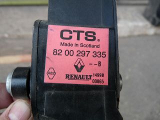 bontott RENAULT CLIO III Gázpedál (Elektromos)