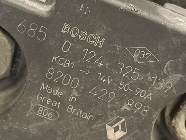 bontott RENAULT CLIO III Generátor