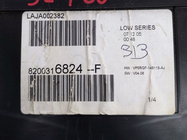 bontott RENAULT CLIO III Kilométeróra