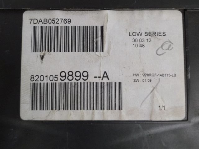 bontott RENAULT CLIO III Kilométeróra