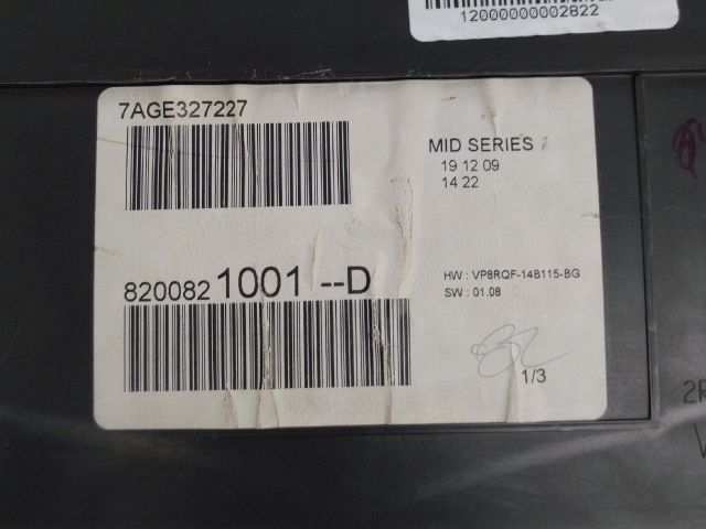 bontott RENAULT CLIO III Kilométeróra