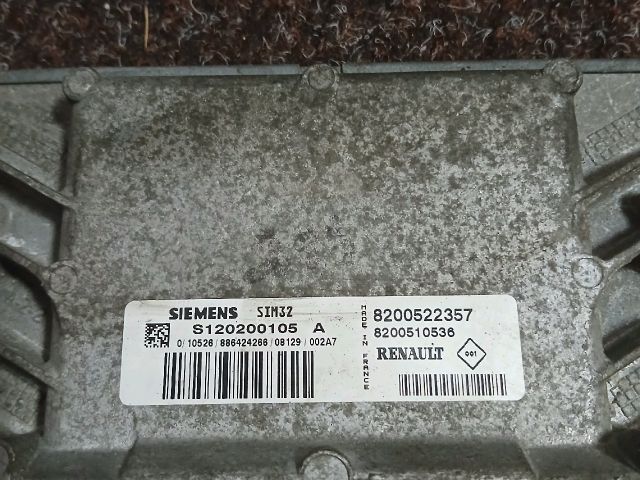 bontott RENAULT CLIO III Motorvezérlő