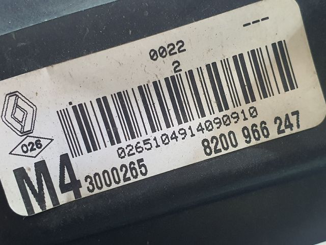 bontott RENAULT CLIO III Hűtőventilátor