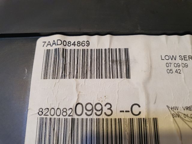 bontott RENAULT CLIO III Kilométeróra