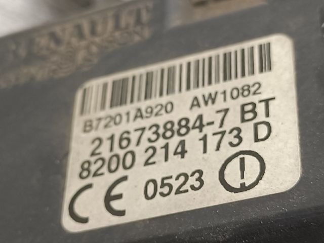 bontott RENAULT CLIO III Gyújtáskapcsoló