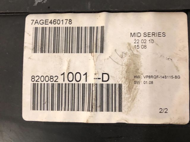 bontott RENAULT CLIO III Kilométeróra