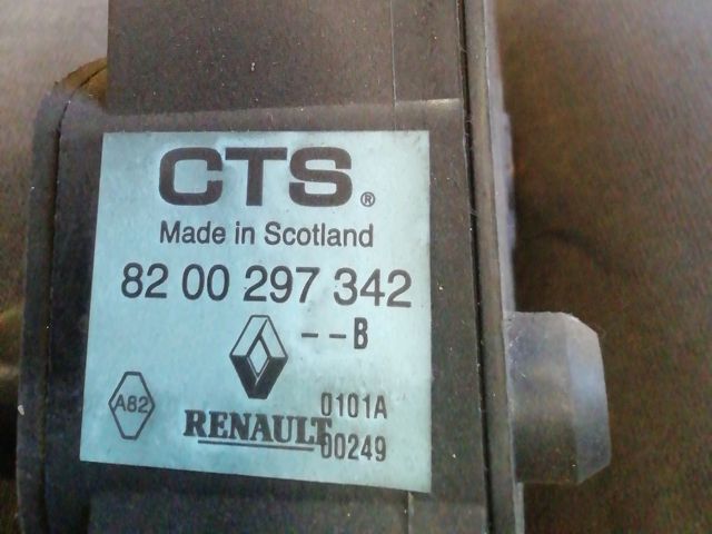 bontott RENAULT CLIO III Gázpedál (Elektromos)