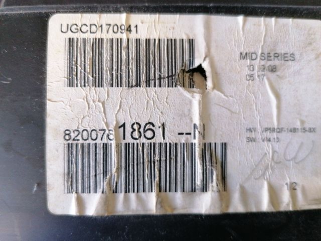 bontott RENAULT CLIO III Kilométeróra