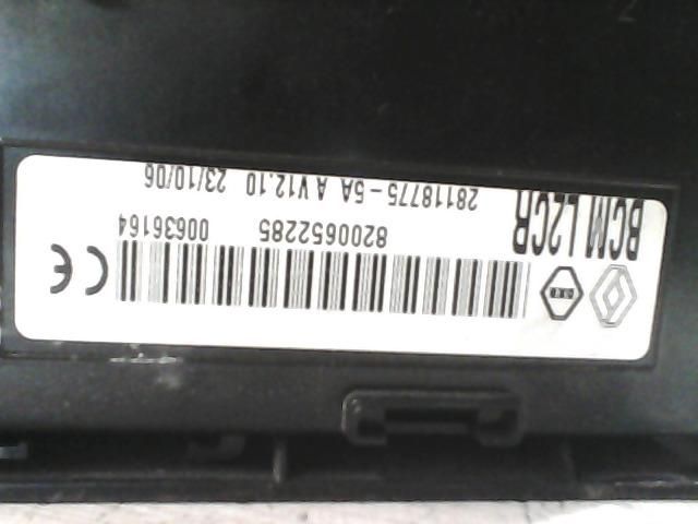 bontott RENAULT CLIO III Komfort Elektronika