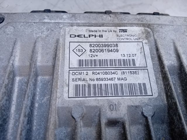 bontott RENAULT CLIO III Motorvezérlő