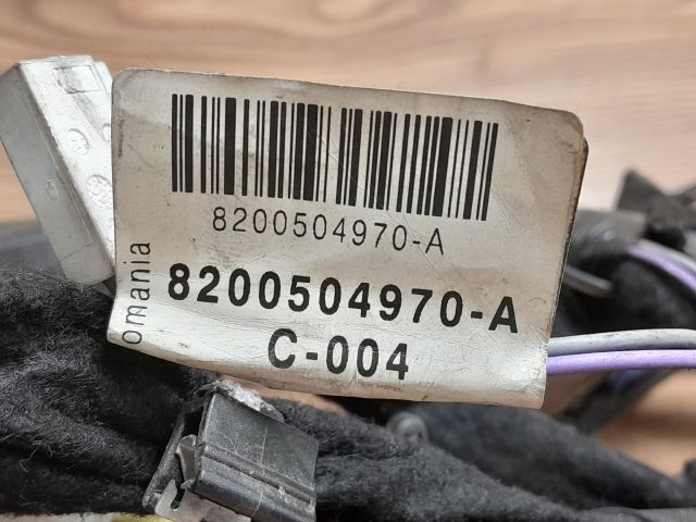 bontott RENAULT CLIO III Bal első Ajtó Kábelköteg