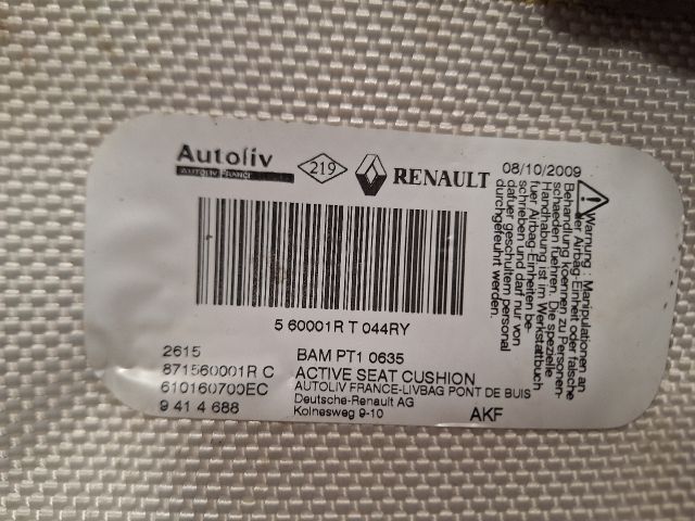 bontott RENAULT CLIO III Bal első Gyalogos Légzsák