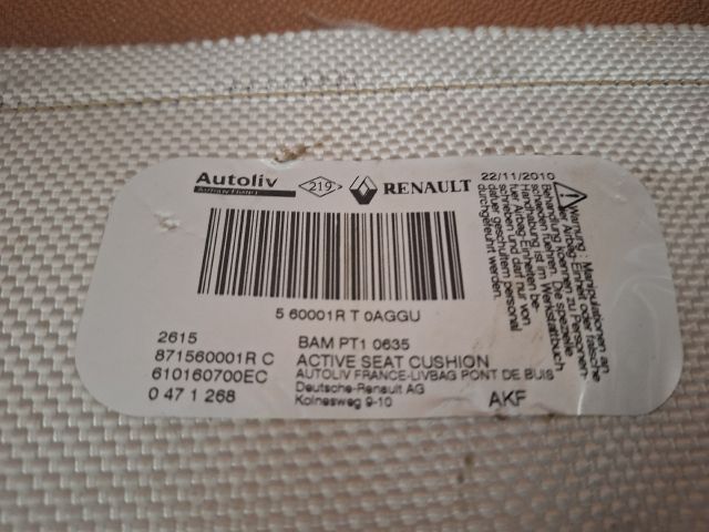bontott RENAULT CLIO III Bal első Gyalogos Légzsák