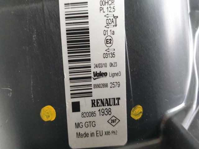 bontott RENAULT CLIO III Bal Fényszóró