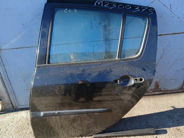 bontott RENAULT CLIO III Bal hátsó Ajtó (Üres lemez)