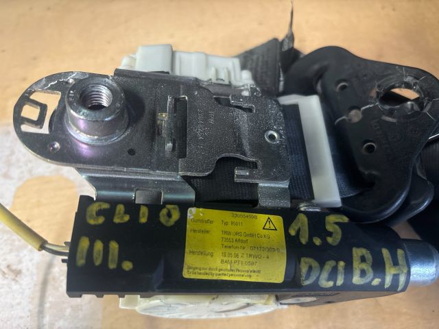 bontott RENAULT CLIO III Bal hátsó Biztonsági Öv