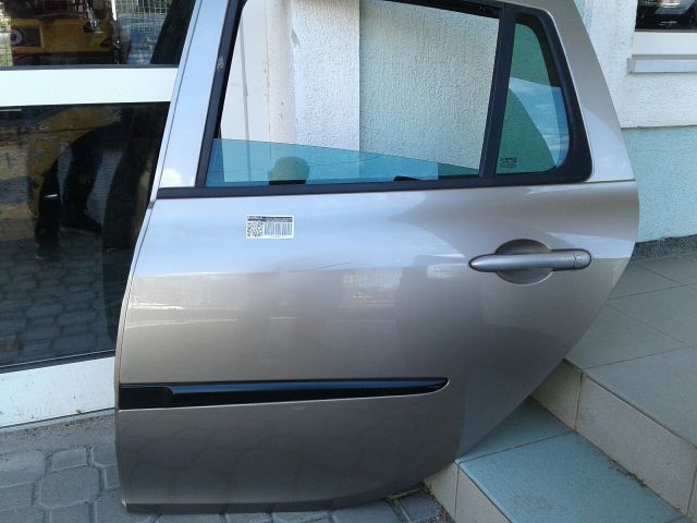 bontott RENAULT CLIO III Bal hátsó Fixüveg (Ajtóban)