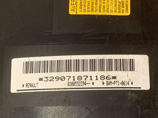 bontott RENAULT CLIO III Bal Oldallégzsák