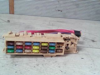 bontott RENAULT CLIO III Biztosítéktábla Doboz