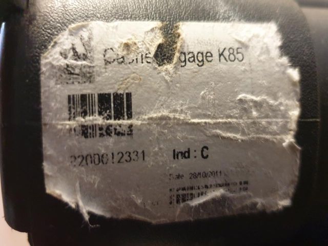 bontott RENAULT CLIO III Csomagtér Roló