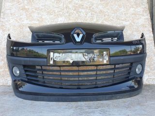 bontott RENAULT CLIO III Első Lökhárító (Részeivel)