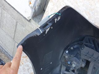 bontott RENAULT CLIO III Első Lökhárító (Részeivel)