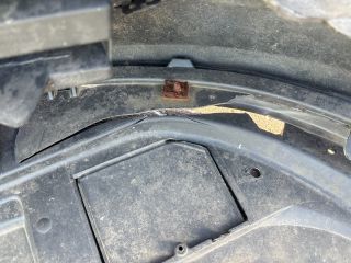 bontott RENAULT CLIO III Első Lökhárító (Részeivel)