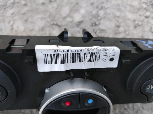 bontott RENAULT CLIO III Fűtéskapcsoló (digit klímás)