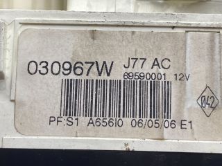 bontott RENAULT CLIO III Fűtéskapcsoló (manuális klímás)